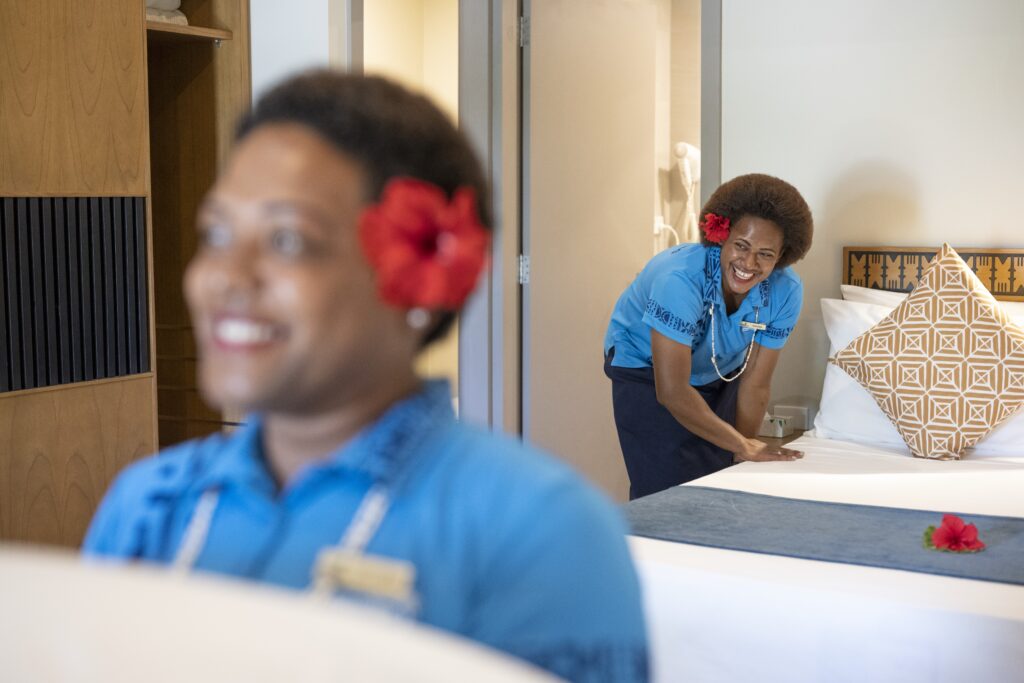 Plantation Island Resort staff find happiness in the little things.