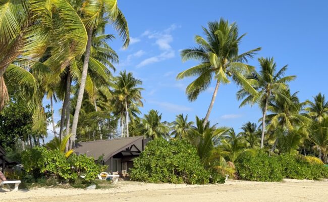 Beachfront Bure at Plantation Island Resort