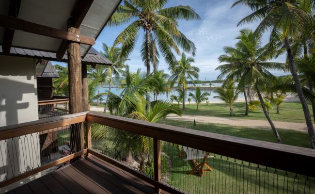 View from the Beachfront Hotel Rooms