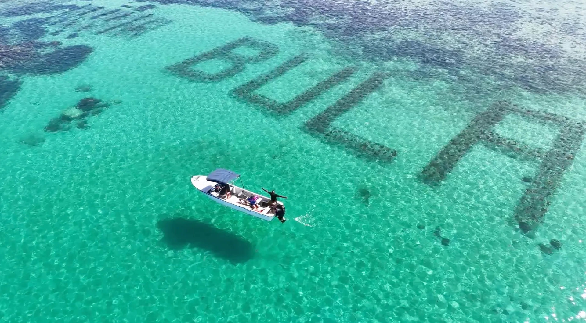 Bula reef coral nursery at plantation island